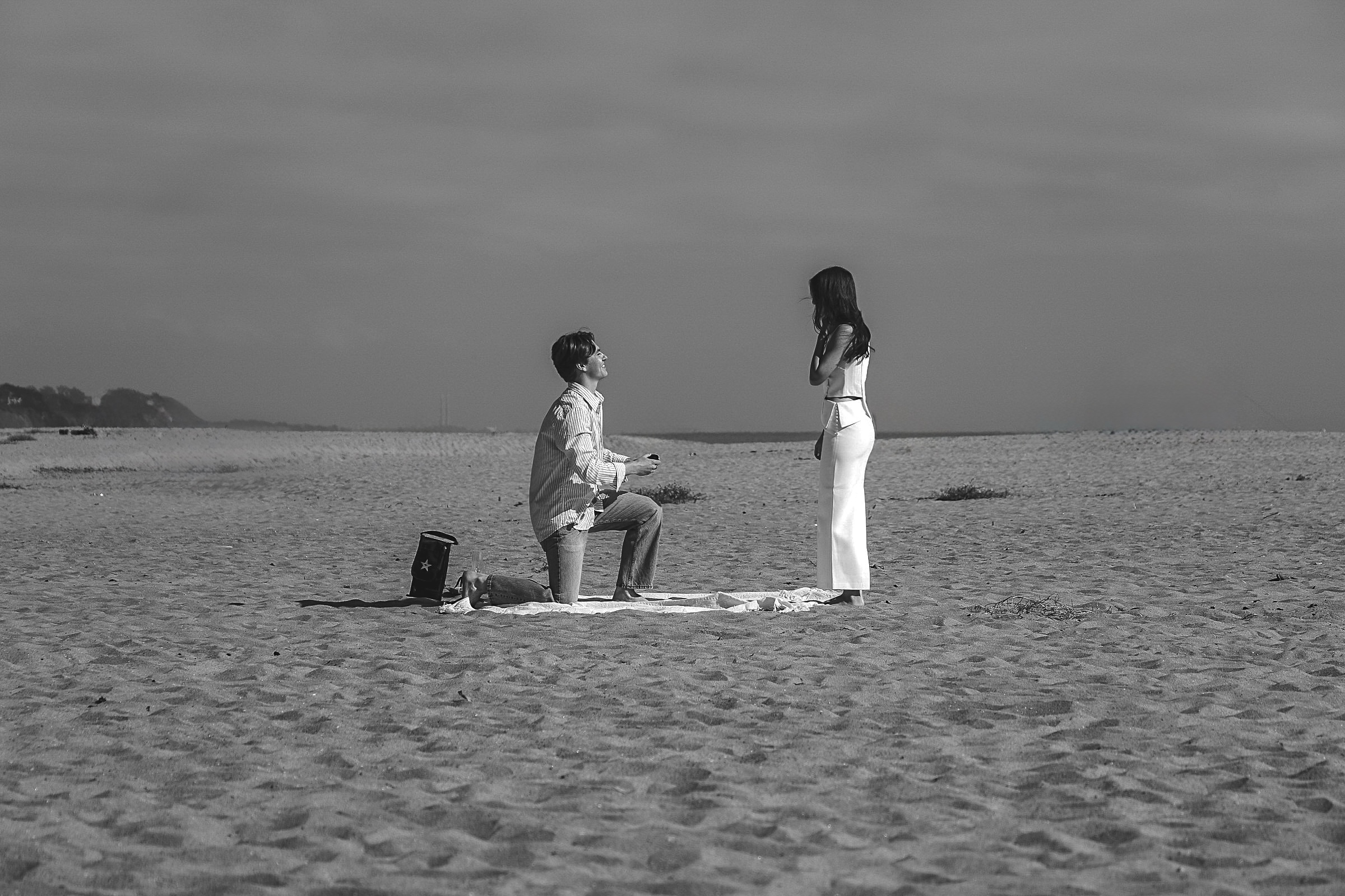 Proposal on the beach